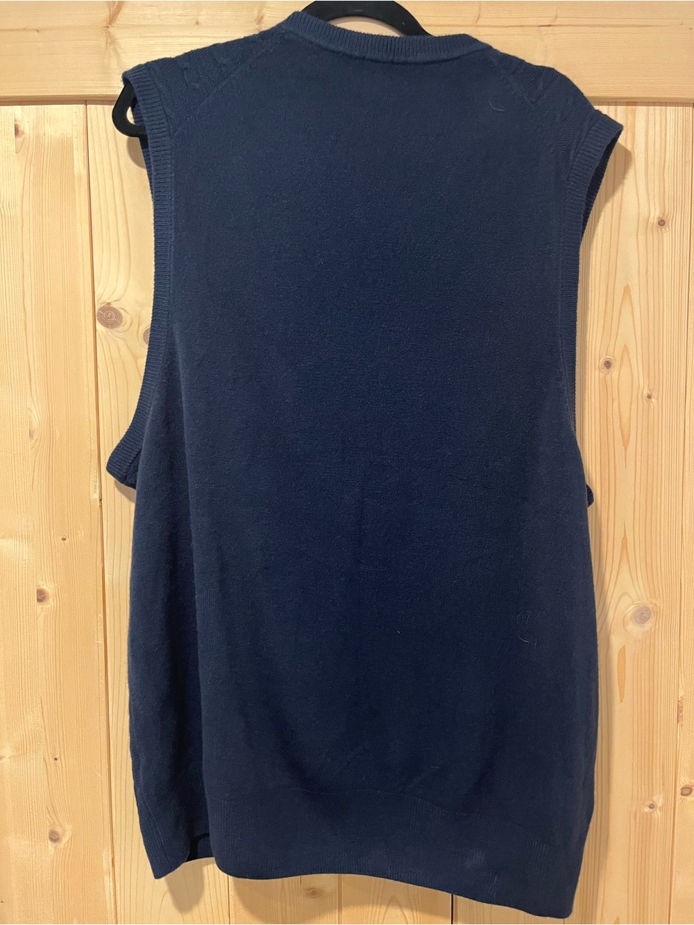 Dockers Men’s Navy Cable Knit Sweater Vest XL NWT ⛳️ - Picture 6 of 10